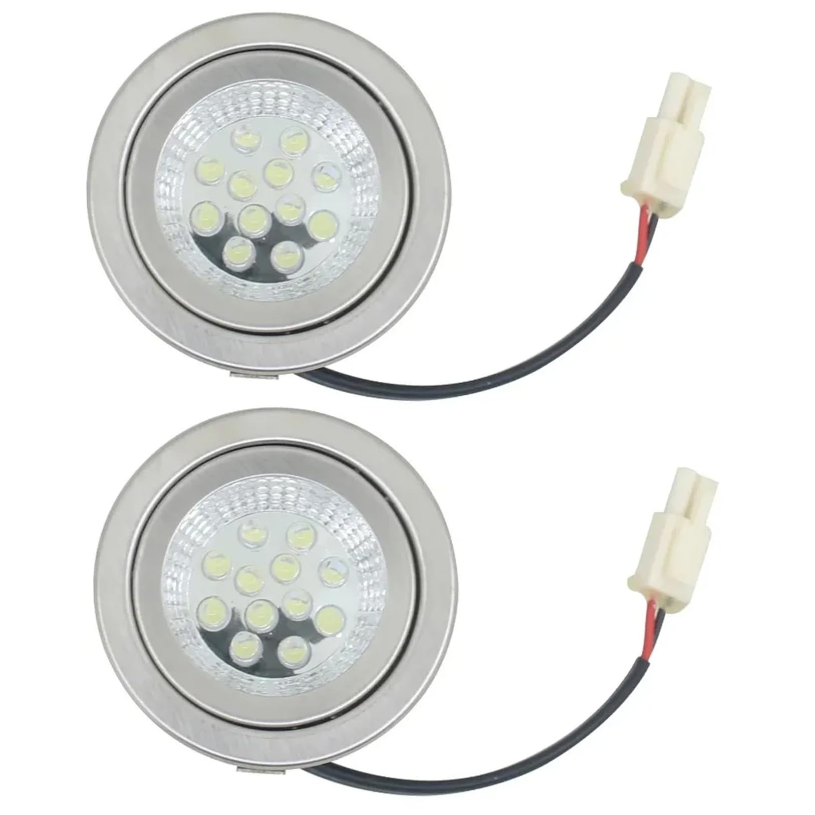 2Pcs Range Hood Light Bulbs 3W 24V Cooker Hood Replacement Bulbs with EL Connector Energy Saving Kitchen Accessories for Vent Lighting