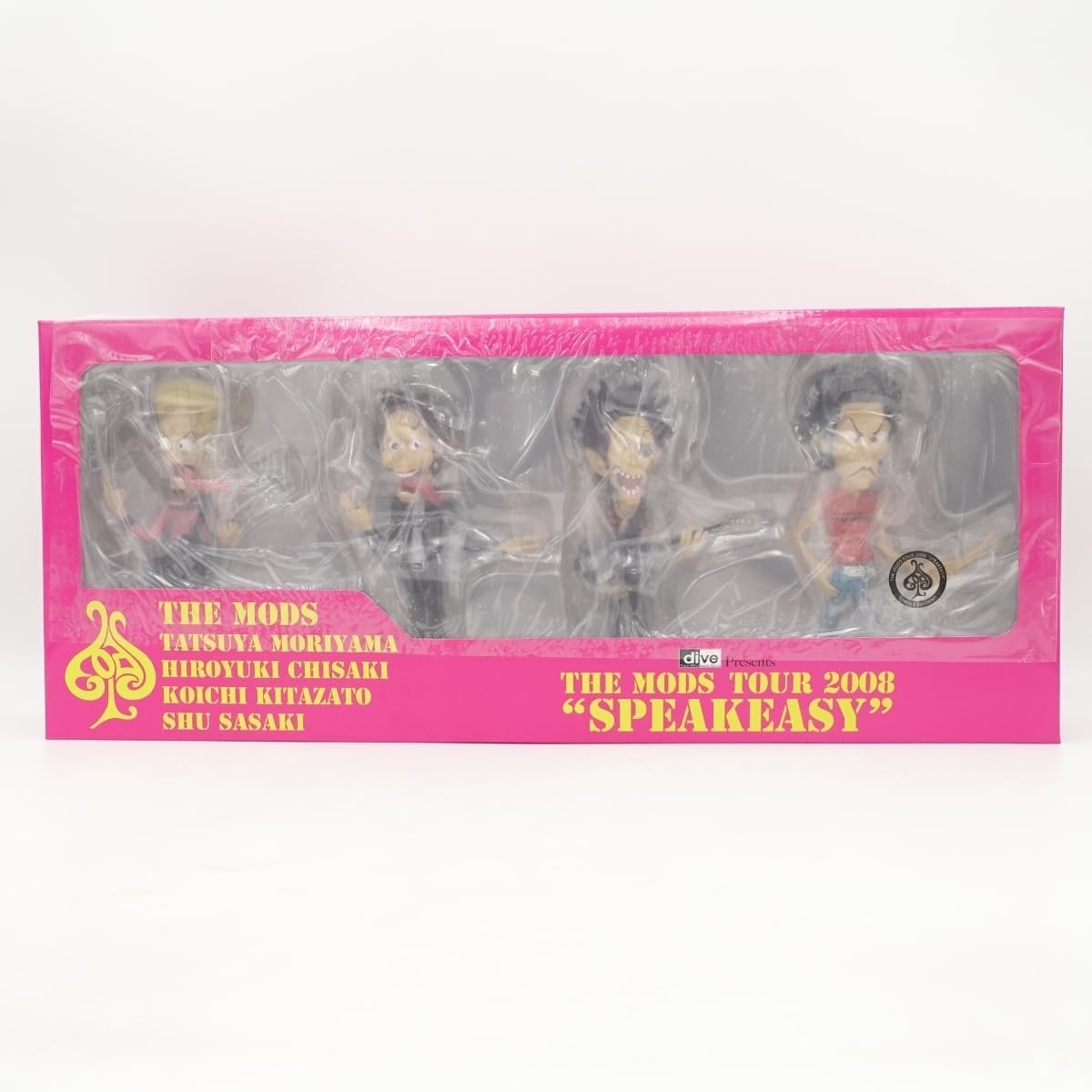 Amazon.co.jp: THE MODS フィギュア4体セット 未開封 THE MODS TOUR