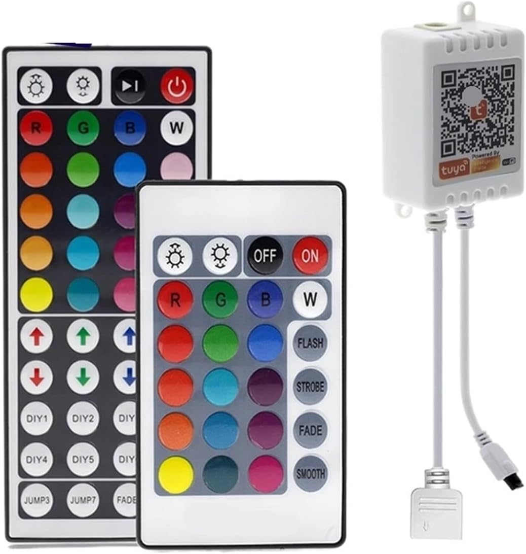 リモート スマート LED コントローラー 24 キー 44 キー赤外線リモコン DC12-24V 2835 5050 RGB LE