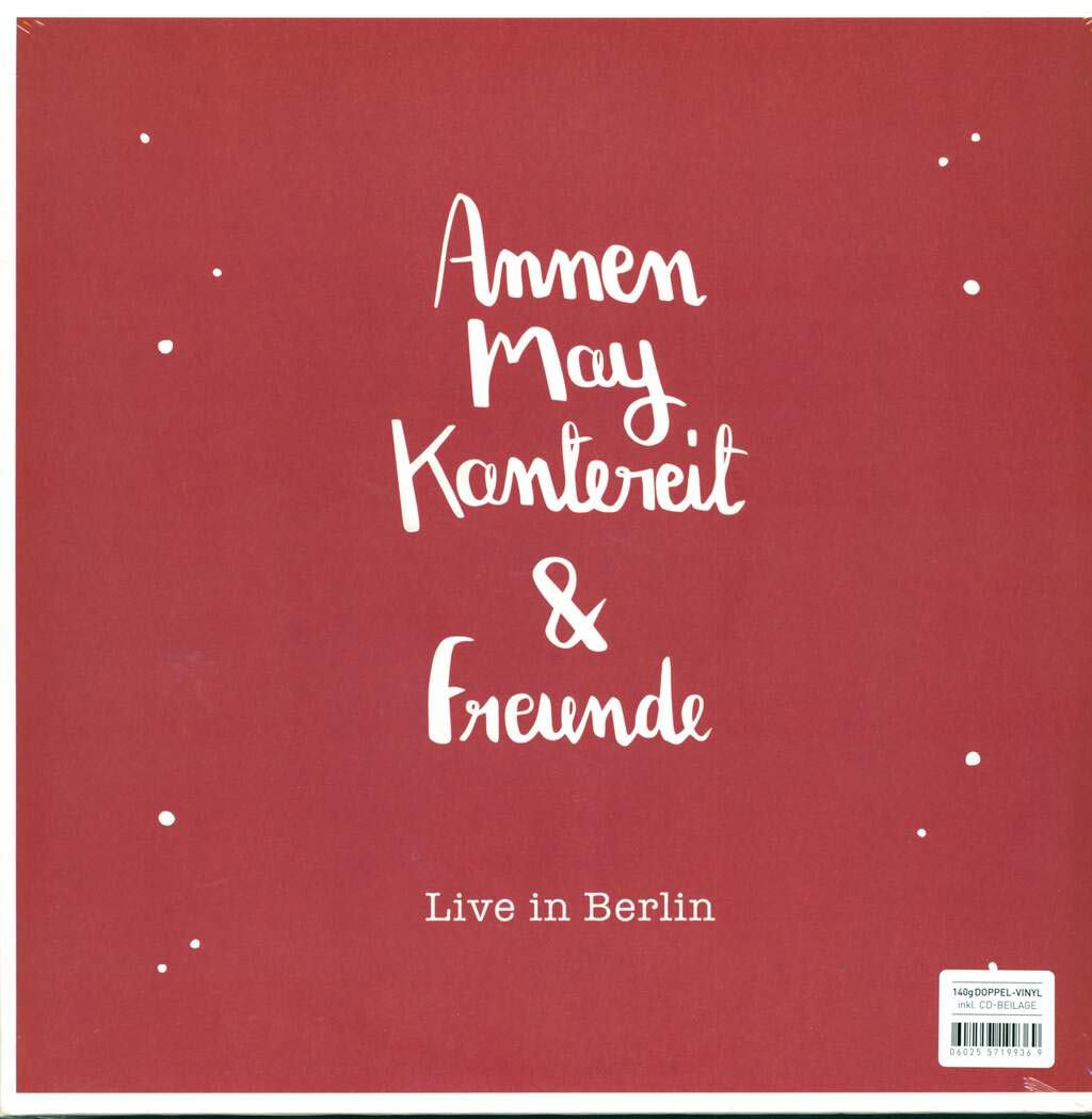 Annenmaykantereit & Freunde (Live In Berlin) + CD [Vinyl LP]