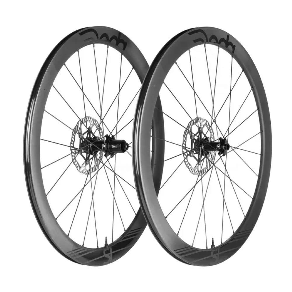 Deda ElementiUnisex-Adult WDS4DB-CA Wheel Sets, Black, 45 mm