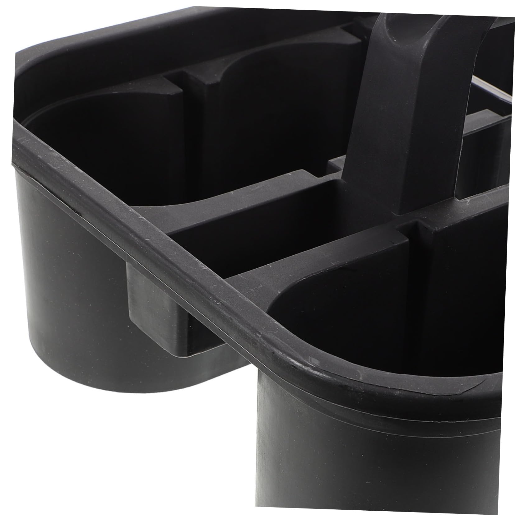 Cesta de Limpieza Portátil con Compartimentos para Herramientas de Automóvil Organizador de Plástico con Resistente para Lavado de Vehículos
