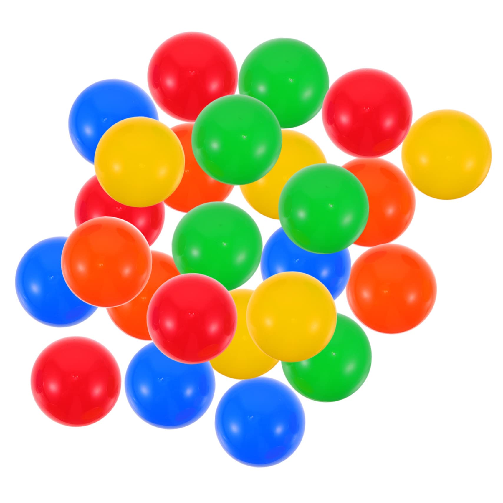 ERINGOGO 25pcs Ball Sphere Game Balls Bingo Machine with Random Bingo Prizes Raffle Tickets Mini Pelotas Capsules Rocket Bubble Tombola Party Activity Props Game Lotteries PVC