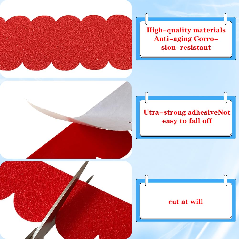 CEWROM Techo de fieltro autoadhesivo para pajarera, resistente al agua, mini tejas, 32 unidades, para pajarera, nido, conejo, hotel de insectos, caseta para perros, buzón, techos (rojo)