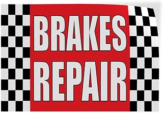 Brakes Repair #1 Indoor Store Sign Vinyl Decal Sticker 8"