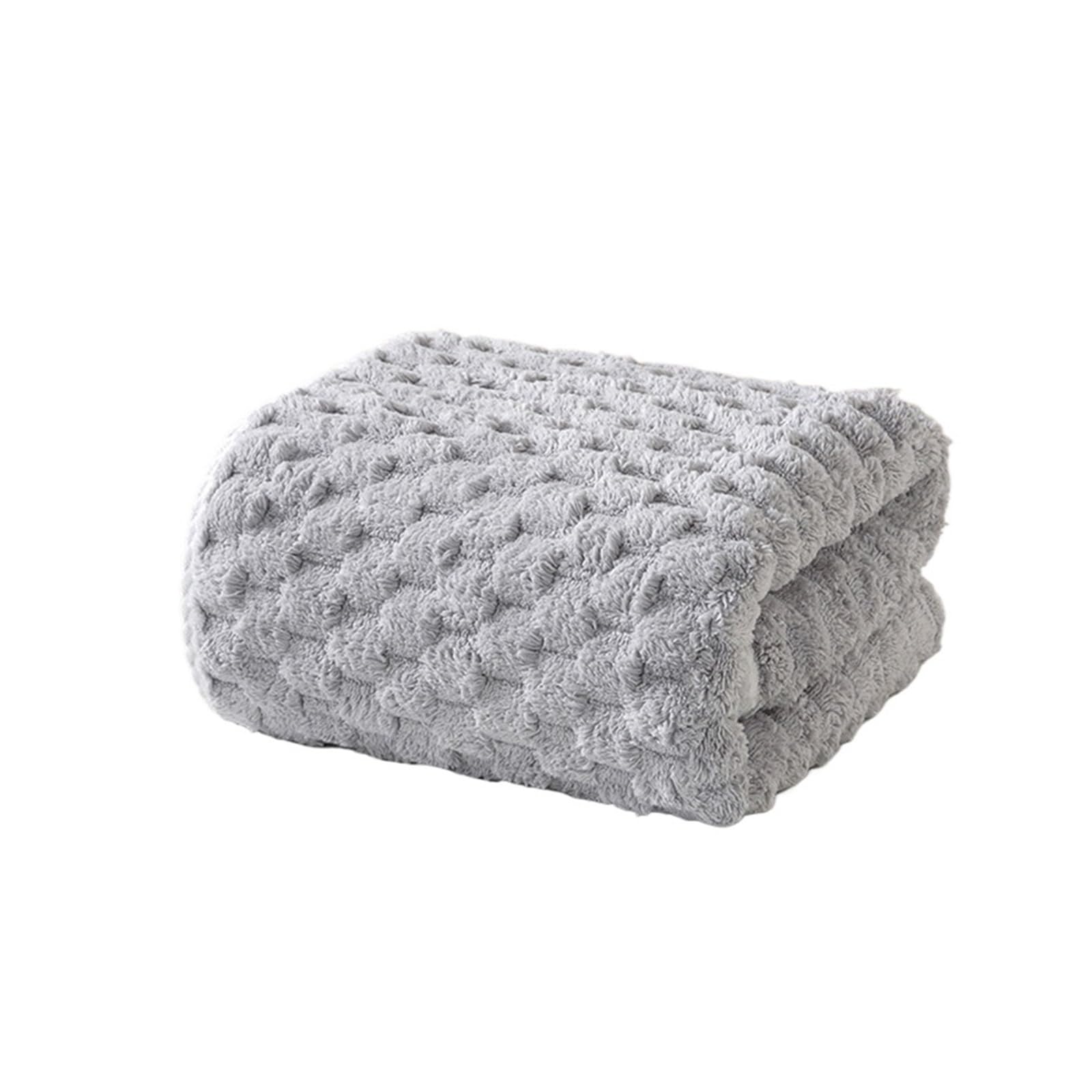 FGUJSUR Bath Towel 1 Pcs Large Coral Fleece Bath Towel, 90 * 180cm/70 * 140cm, Light, Soft And Comfortable, Absorbent And Quick Drying(Gray,70x140cm)