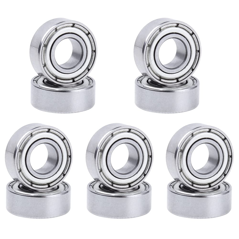 Hobbypark 10pcs Ball Bearings 5x11x4mm for HPI Associated Traxxas Slash Rustler 4x4 1/10 RC Car Parts