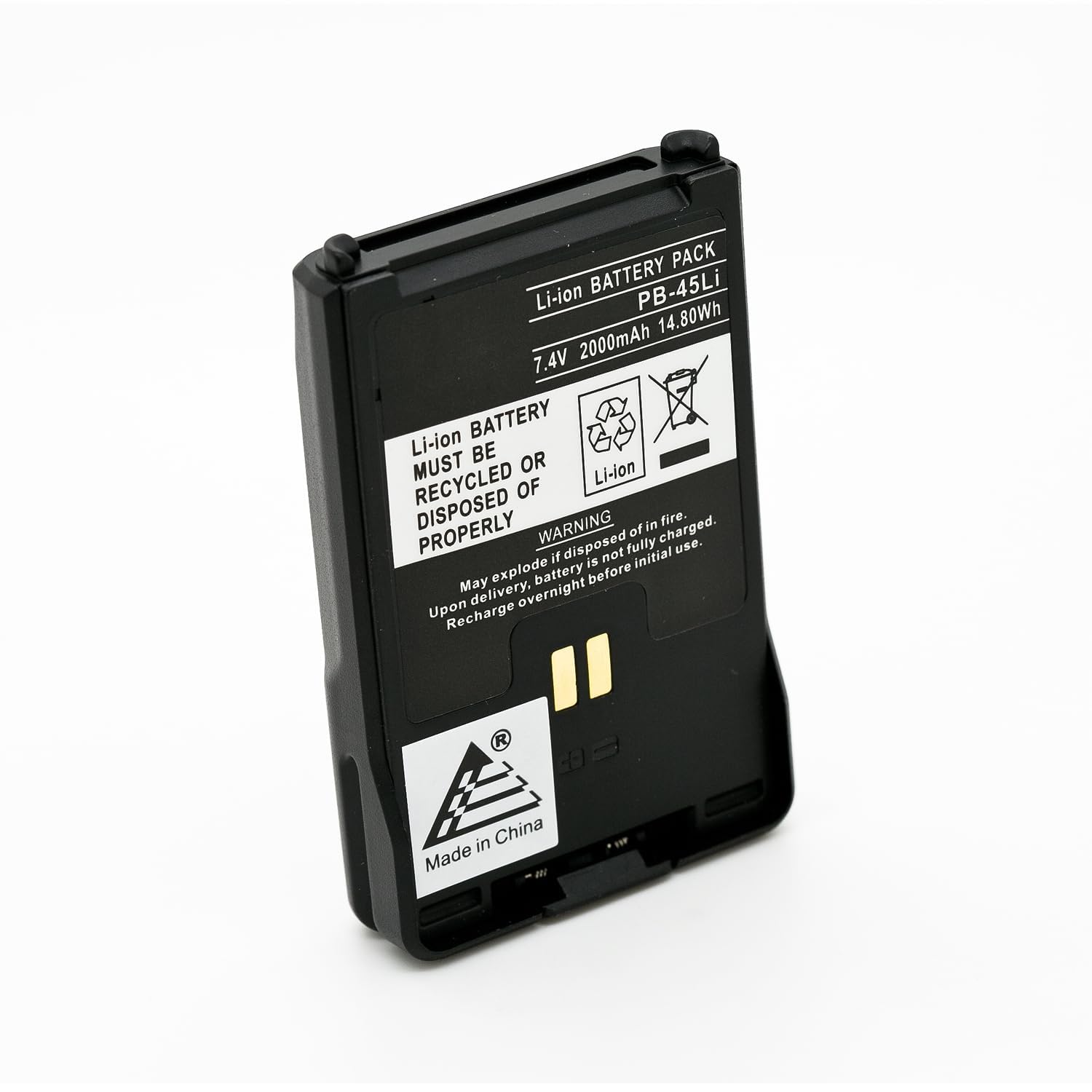 ExpertPower 7.4V 2000mAh Li-Ion Two-Way Radio Battery for Kenwood PB-45 PB-45L TH-D72A TH-D72E | Rechargeable OEM-Compatible Replacement Battery | MSDS Certified | 1-Year Warranty