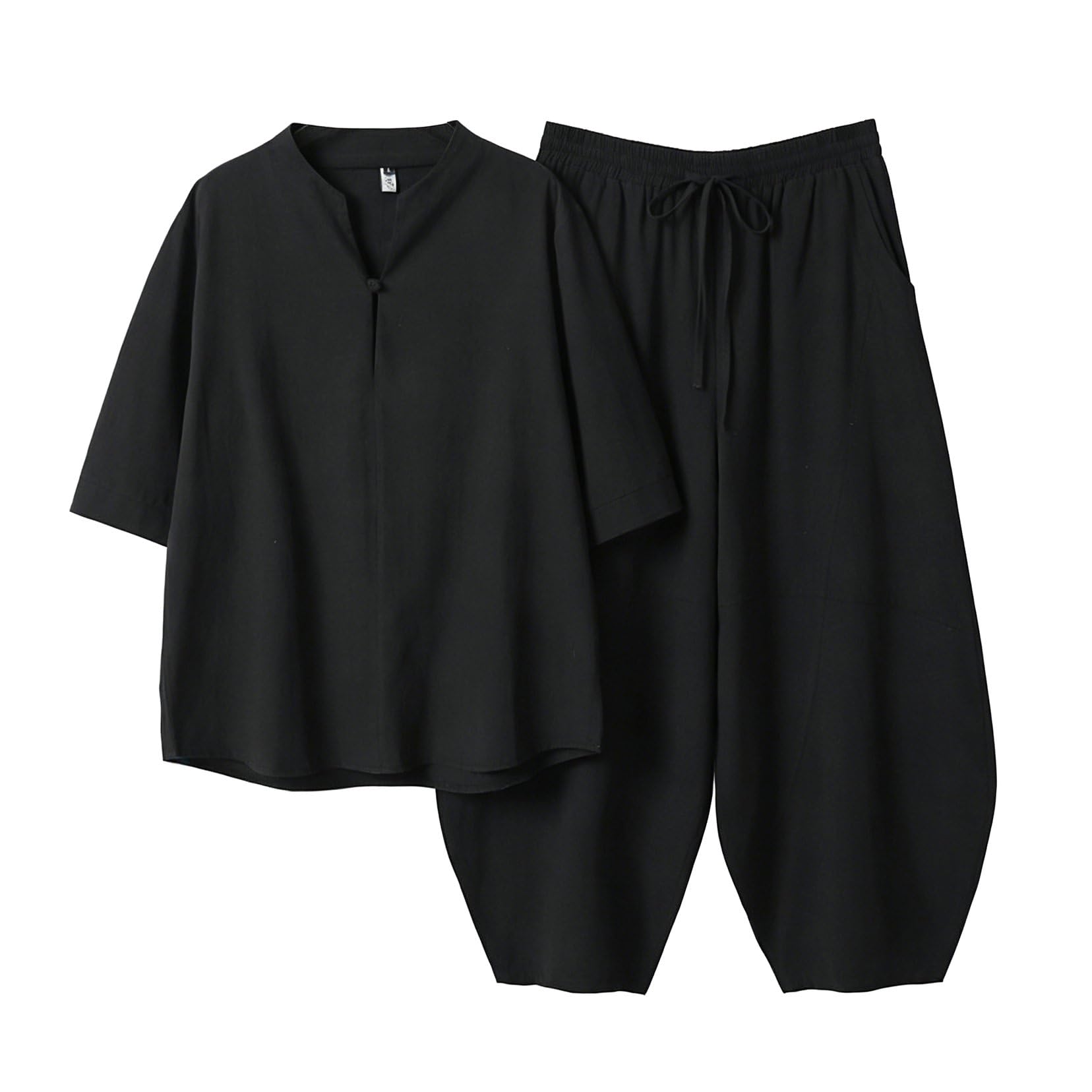 Bawełniana i lniana odzież mundurowa Tai-Chi Kung-Fu oversize odzież unisex do sztuk walki tradycyjna chińska odzież