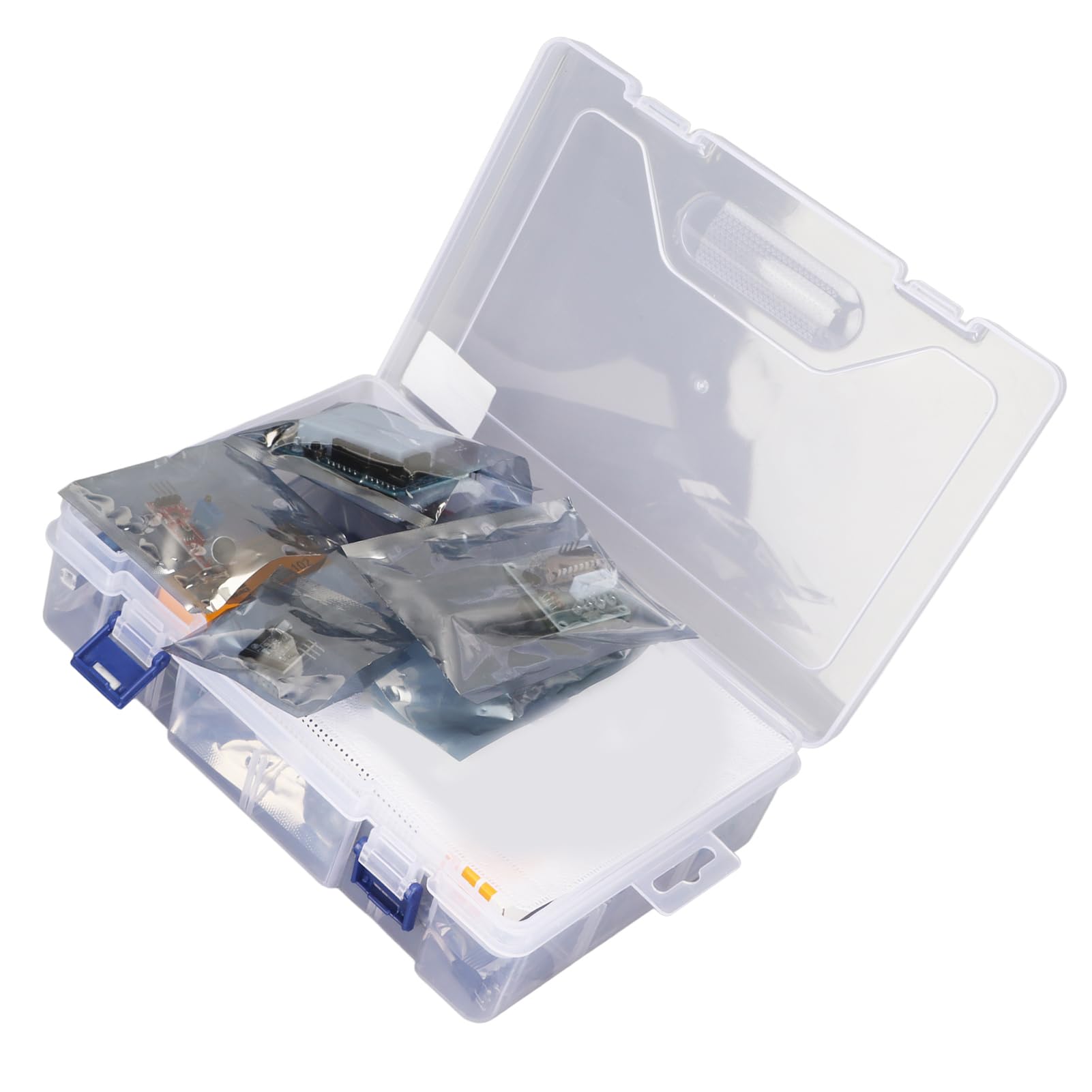 FTVOGUE Kit de Inicio para R3, Conjunto de Aprendizaje de Componentes Electrónicos de Bricolaje de Plástico ABS con Tutorial en CD, Control Remoto Incluido, para Estudiantes Principiantes, Estudio de