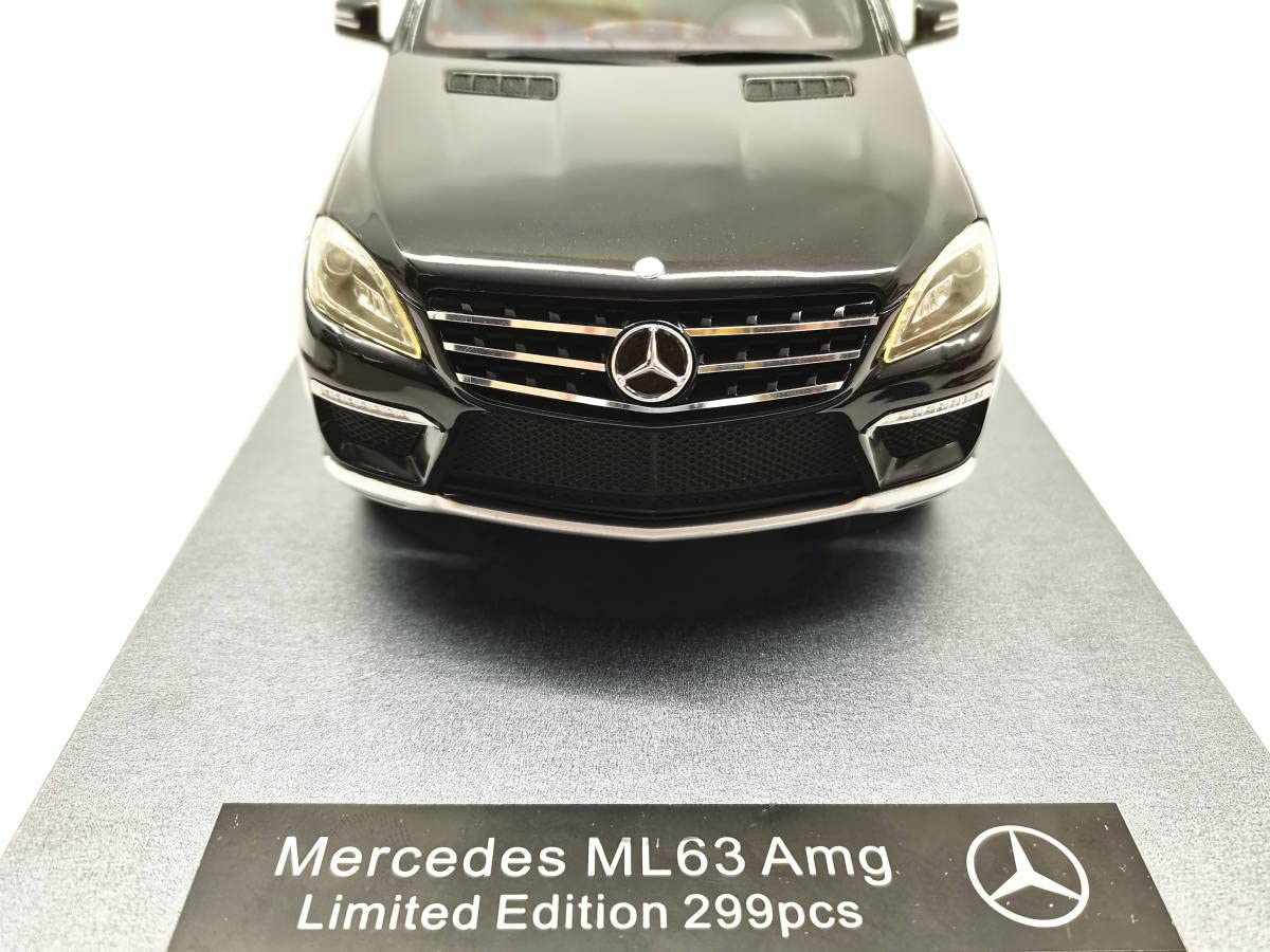 1/18 メルセデス・ベンツ　ML63AMG　ミニカー　ブラック 1/18 メルセデス・ベンツML63AMGミニカーブラック