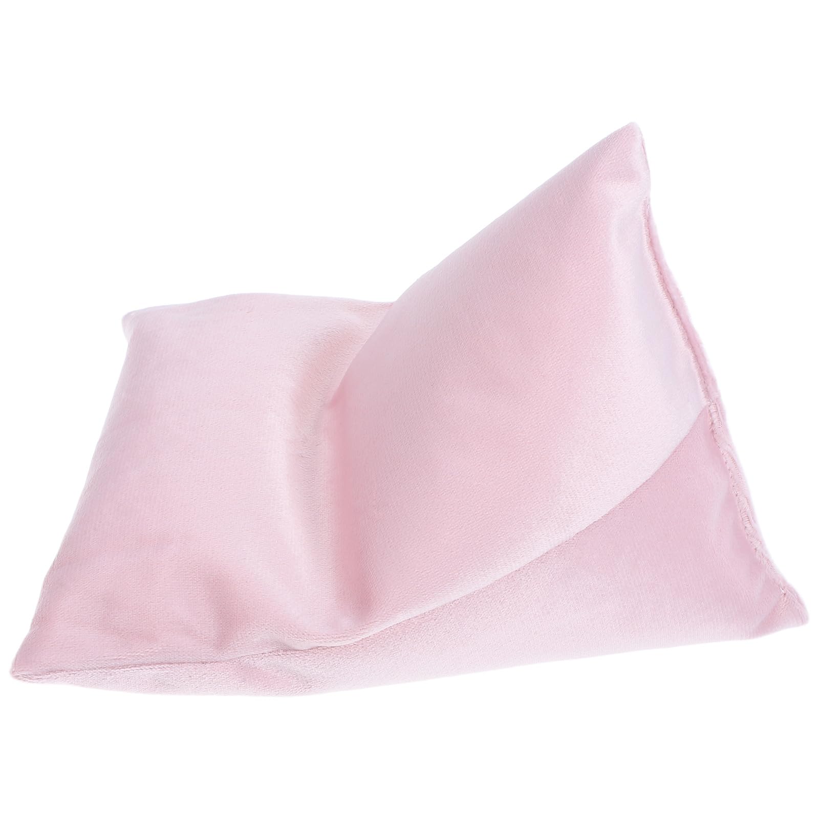 Coussin pour Tablette et Liseuse Rose en Peluche, Support Multi-angle