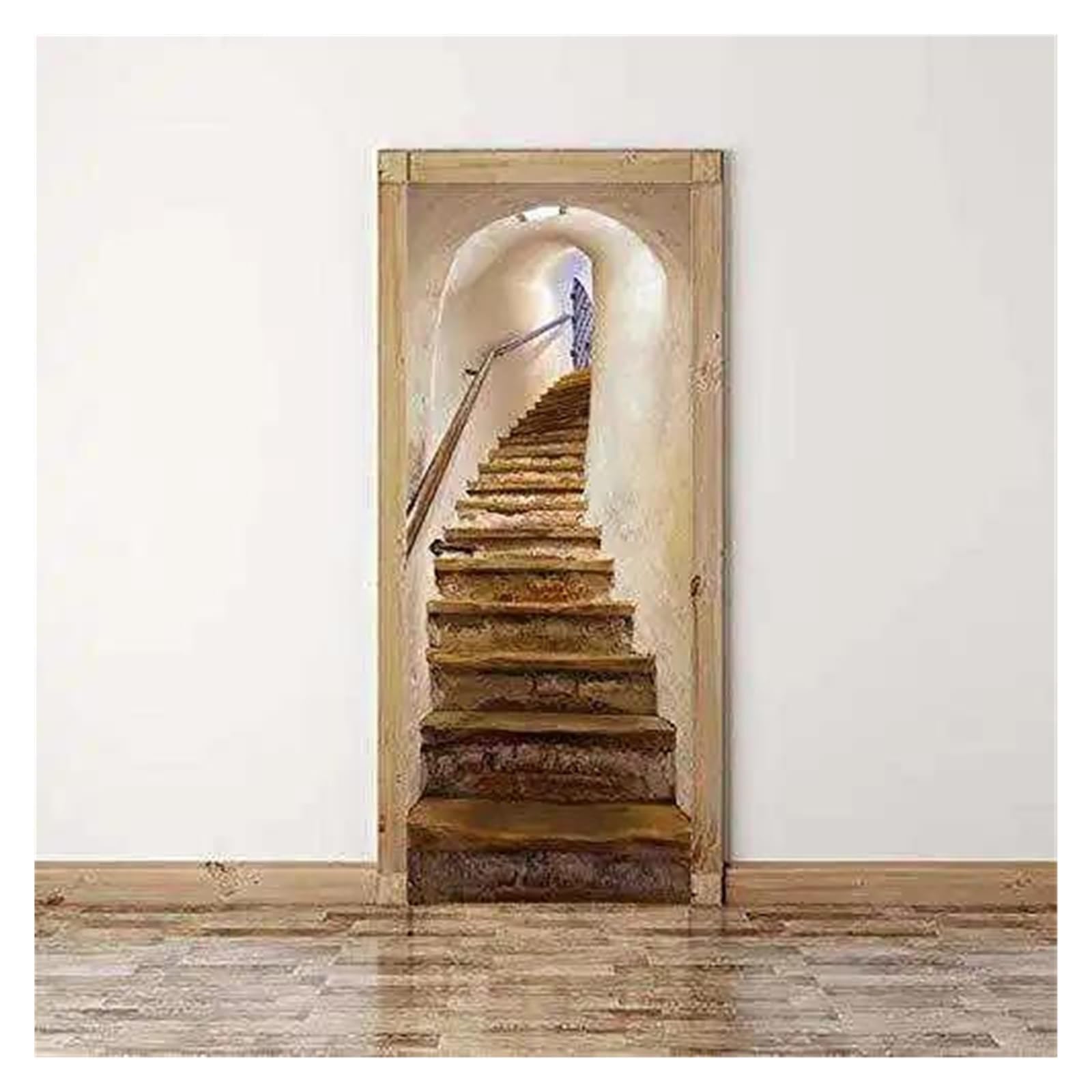Sparadrap de décoration de maison pour masquer les imperfections de porte usée