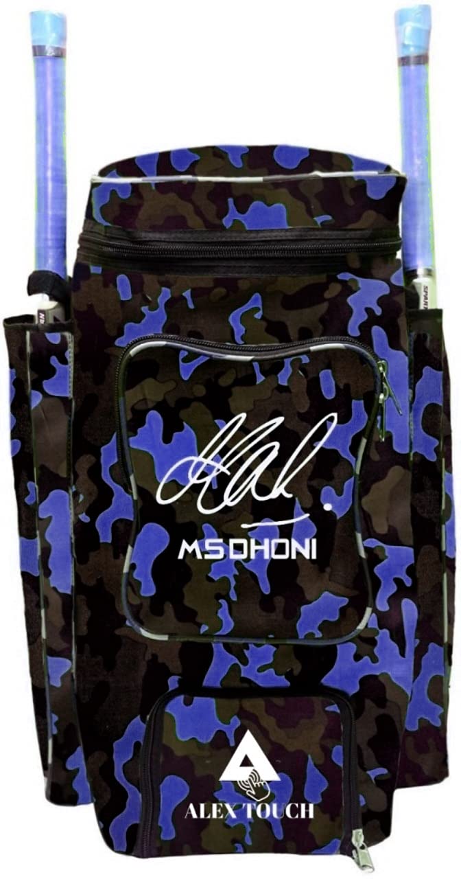 ALEXTOUCH Cricket Kit Bag with Heavy Padded 009 (Blue)-picture-13