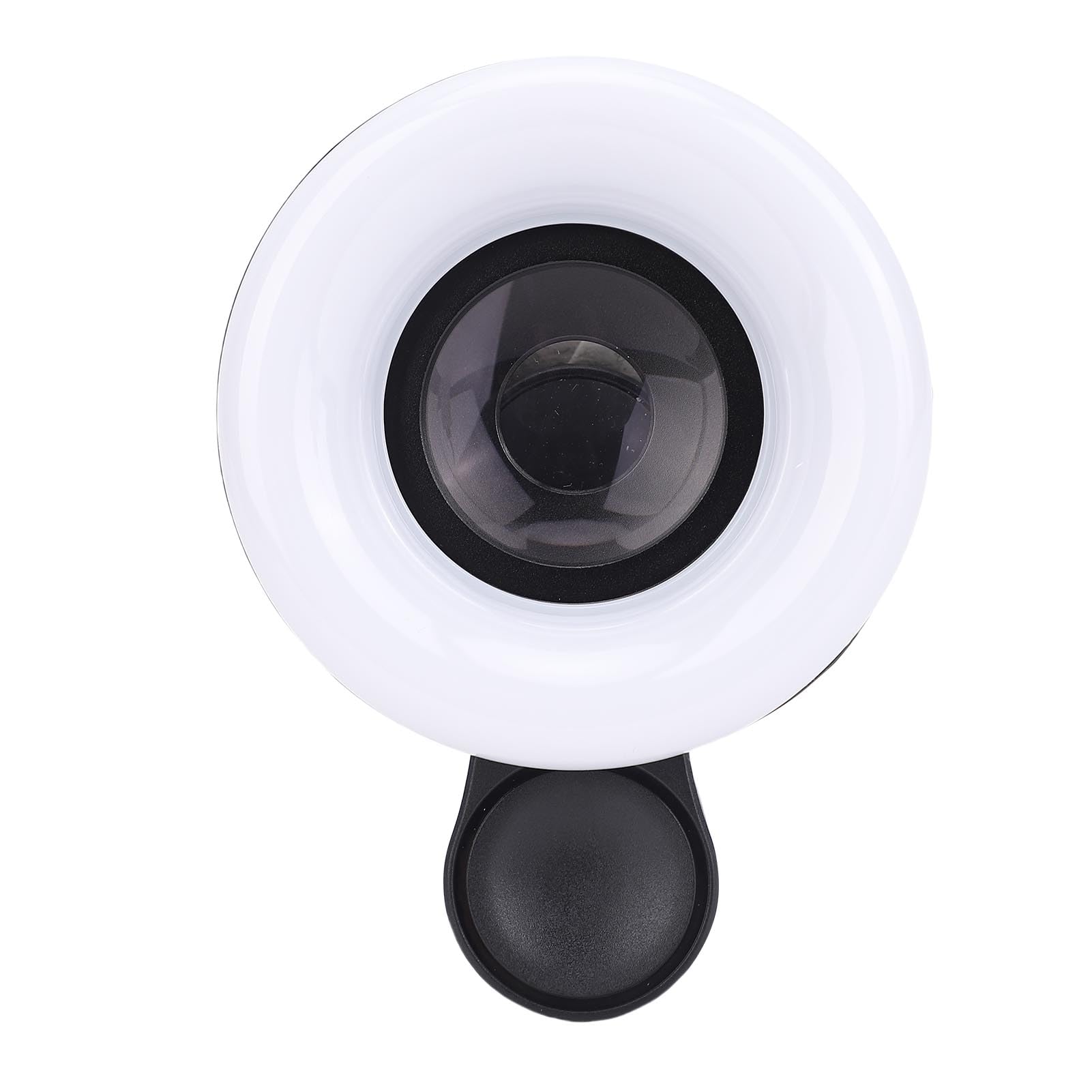Denash Lente Macro con Luce a LED, Luce di Riempimento di Ingrandimento 15x con luminosità a 5 Livelli per la Fotografia di Ciglia