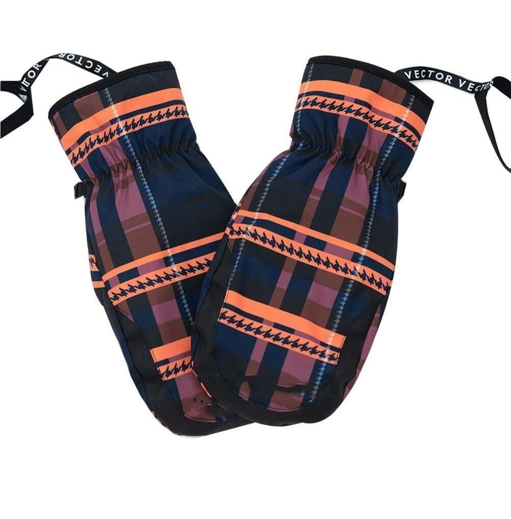 Guanti Invernali Guanti da Sci da Dito Snowboard Guanti da Sci Caldi for Sport Invernali da Uomo Guanti Caldi(Large)