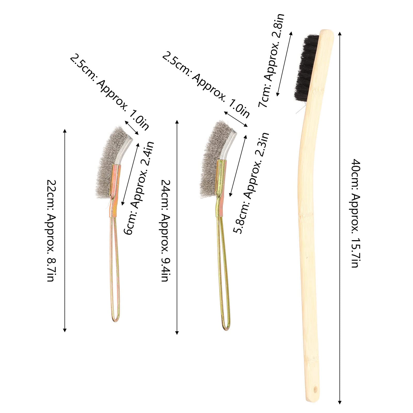 Spazzola Per Pulizia Gabbie Uccelli | Manico 36,5 Cm | Setole Durevoli | Per Animali Piccoli - Foto 8