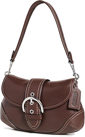 OLD COACH コーチ　Soho brown Leather Handbag Amazon | コーチ レディース ソーホーバッグ, チョーク, One Size