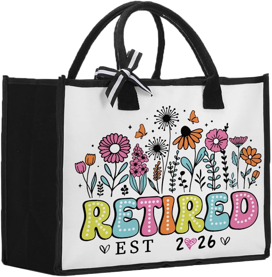 Retirement Retired Leaving Farewell Going Away Gift for Women Tote Bag | for Women Doctor Boss Lady Realtor Social Worker Cheer Coach Lawyer