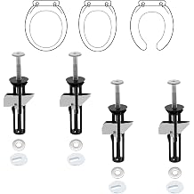 2026 New Toilet Seat Bolts, Heavy Duty Toilet Seat Fastener Bolt Kit,Universal Toilet Seat Bolt Kit, Waterproof Stainless Steel Toilet Seat Screw Replacement Kit