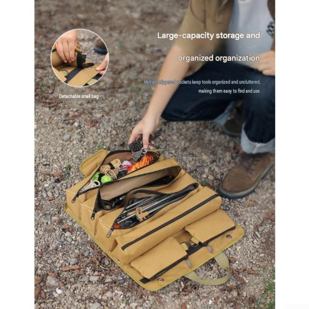 Werkzeugtasche Roll-Up 600D Oxford Wasserdicht Faltbar
