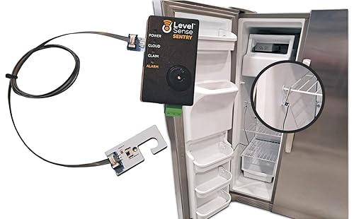 Miniatura 7 de Alarma de congelador WiFi y monitor de temperatura del refrigerador, termómetro inalámbrico para congelador (longitud del sensor de 10 pies)