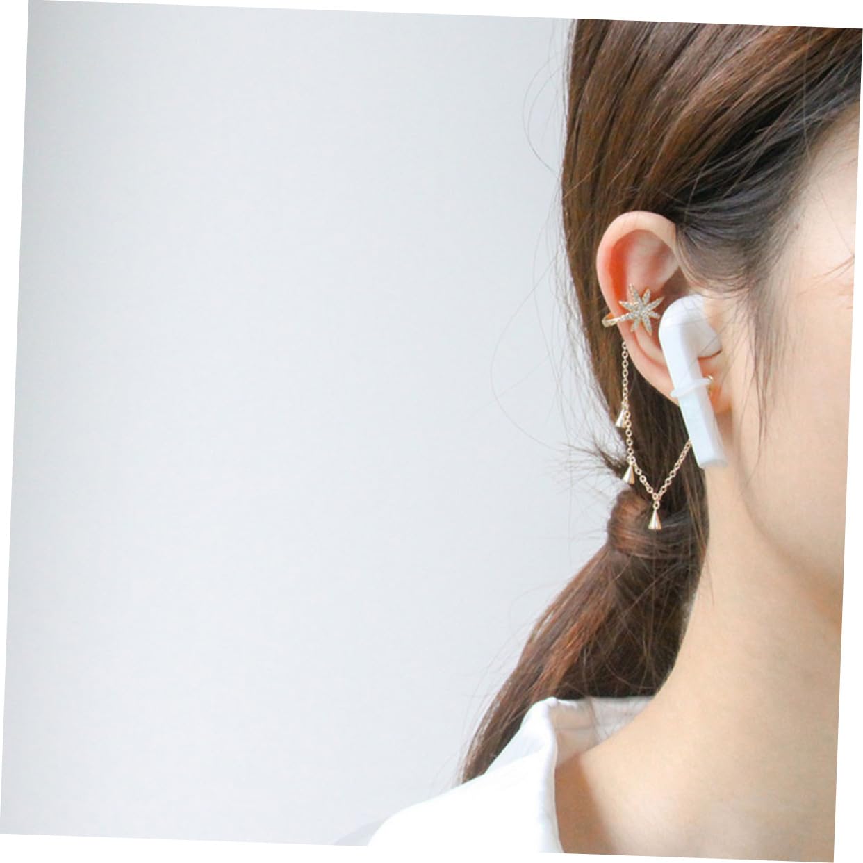 Hemobllo 5pares Cadena Antipérdida Para Auriculares Inalámbricos Soporte Ligero y Portátil Para Ejercicio Compatible Auriculares De Varios Modelos Para Actividades Deportivas