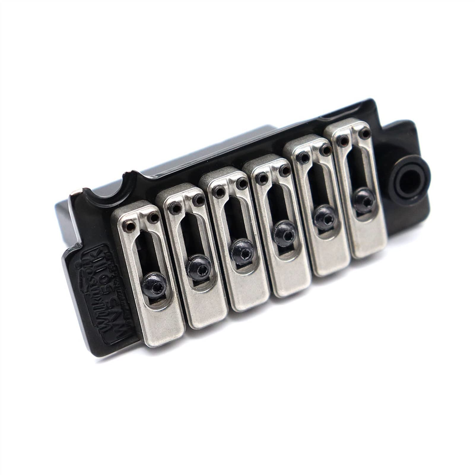 FLFL Puente Tremolo De 1set con Monturas De Acero Inoxidable con Bloque De Zinc para Stratocaster S T Guitarra Electrica Sistema Puente Guitarra (Color : 1set Black)