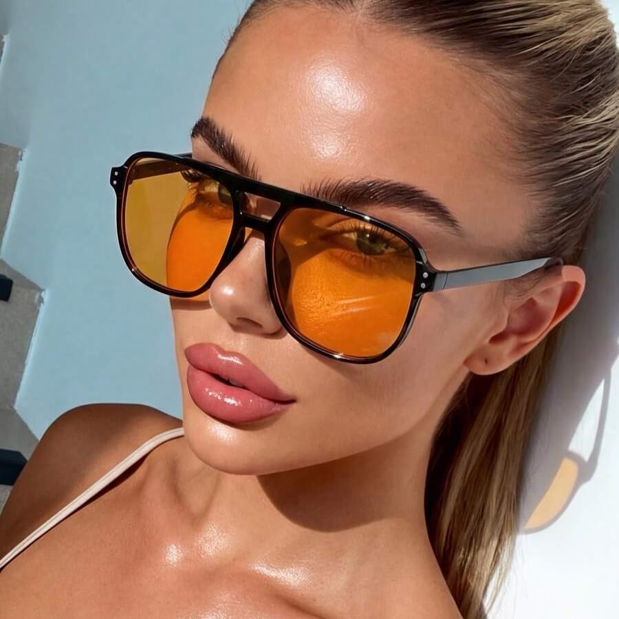 Image of 100 Pack Wholesale Retro Square Sunglasses Classic 70s Style Plastic Frame UV400 Protection Bulk Lot Resellers
