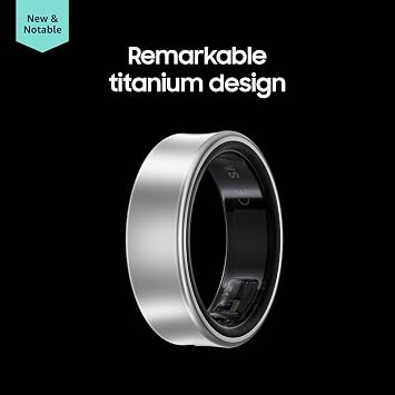 SAMSUNG Galaxy Ring, AI Smart Ring, Size First w/Sizing Kit, No App Subscription, Fitness Monitor, Sleep Tracker, Up to ]