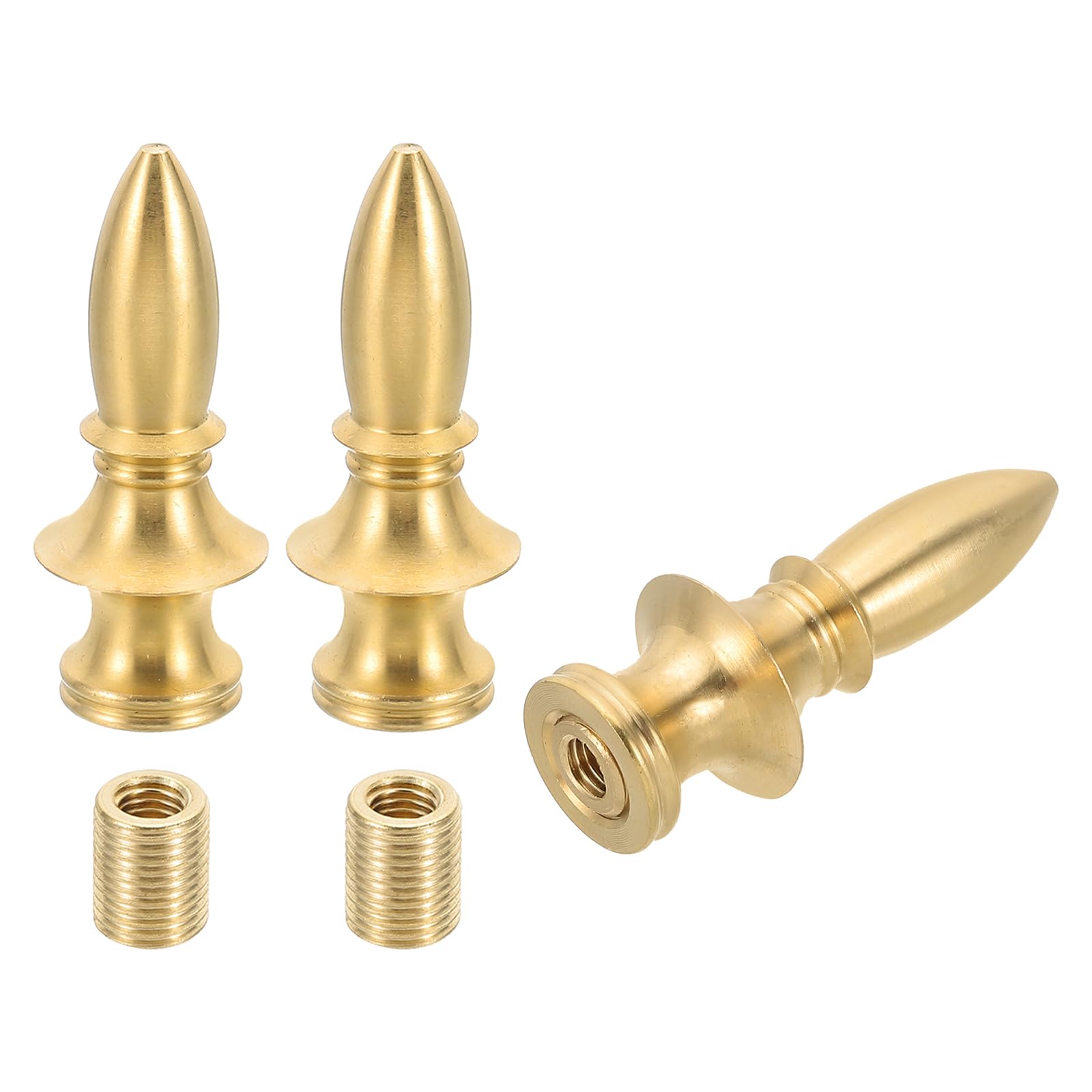 PATIKIL 22 x 54mm Lamp Finials Caps Knob