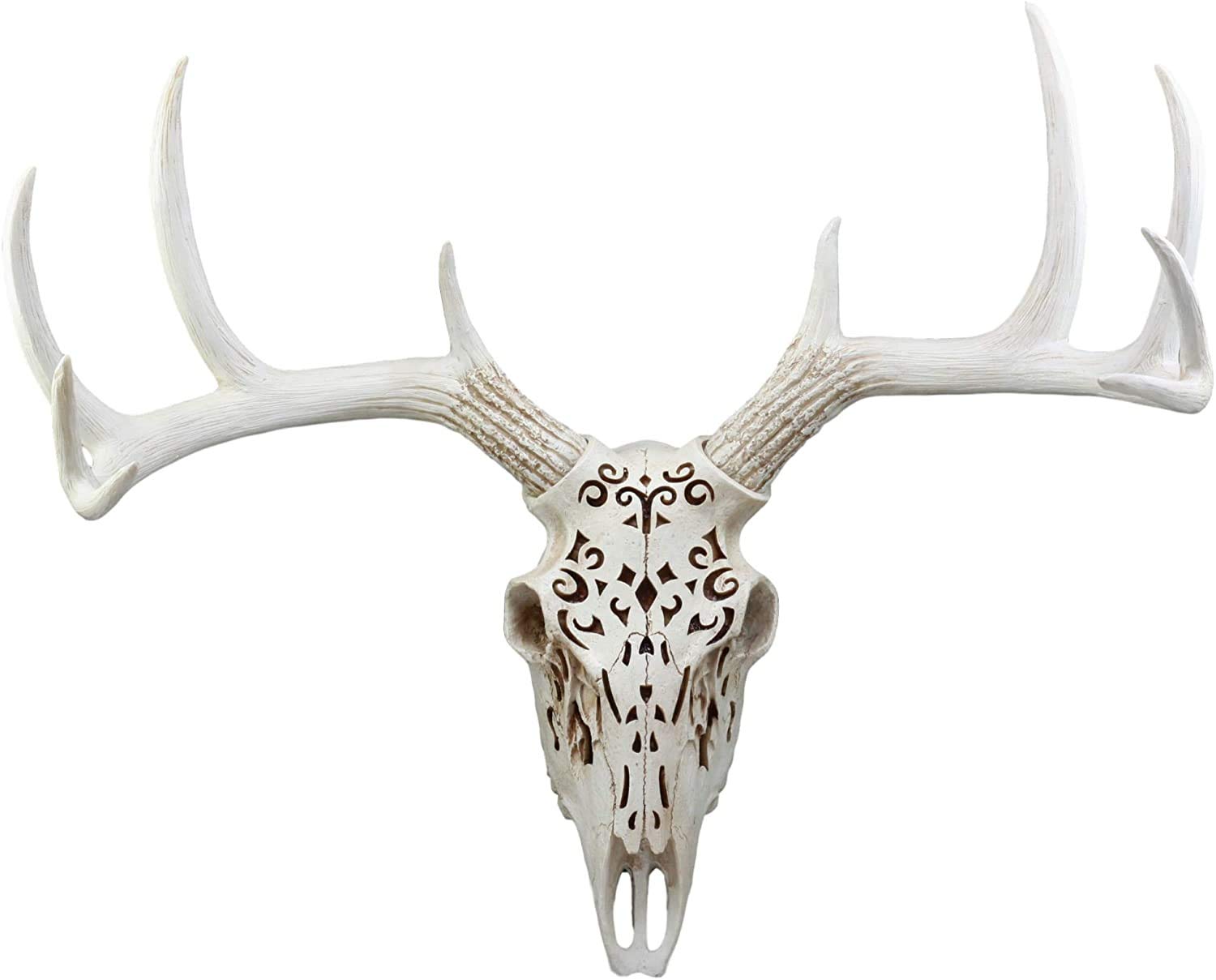 Amazon.com: Ebros Large Vintage Filigree Design Buck Deer Head