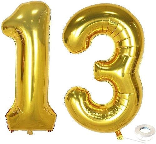 Miniatura 8 de Globo dorado de 40 pulgadas, gigante, número 27 años, globos gigantes de Mylar para fiesta de cumpleaños, boda, despedida de soltera, compromiso,