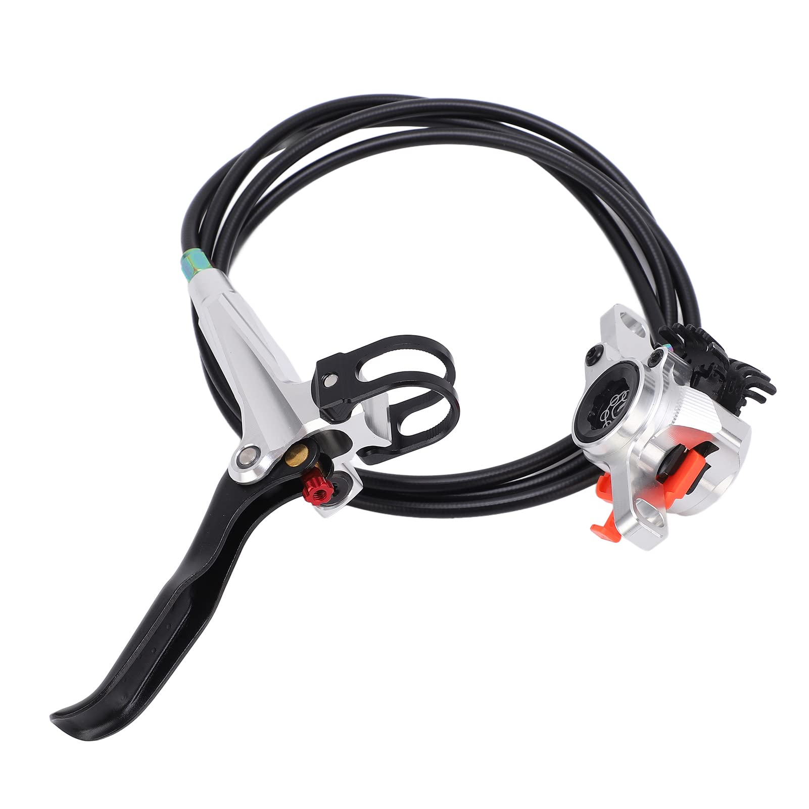 Étriers de frein à disque hydrauliques arrière pour vélo, rotor de 160 mm (Argent)