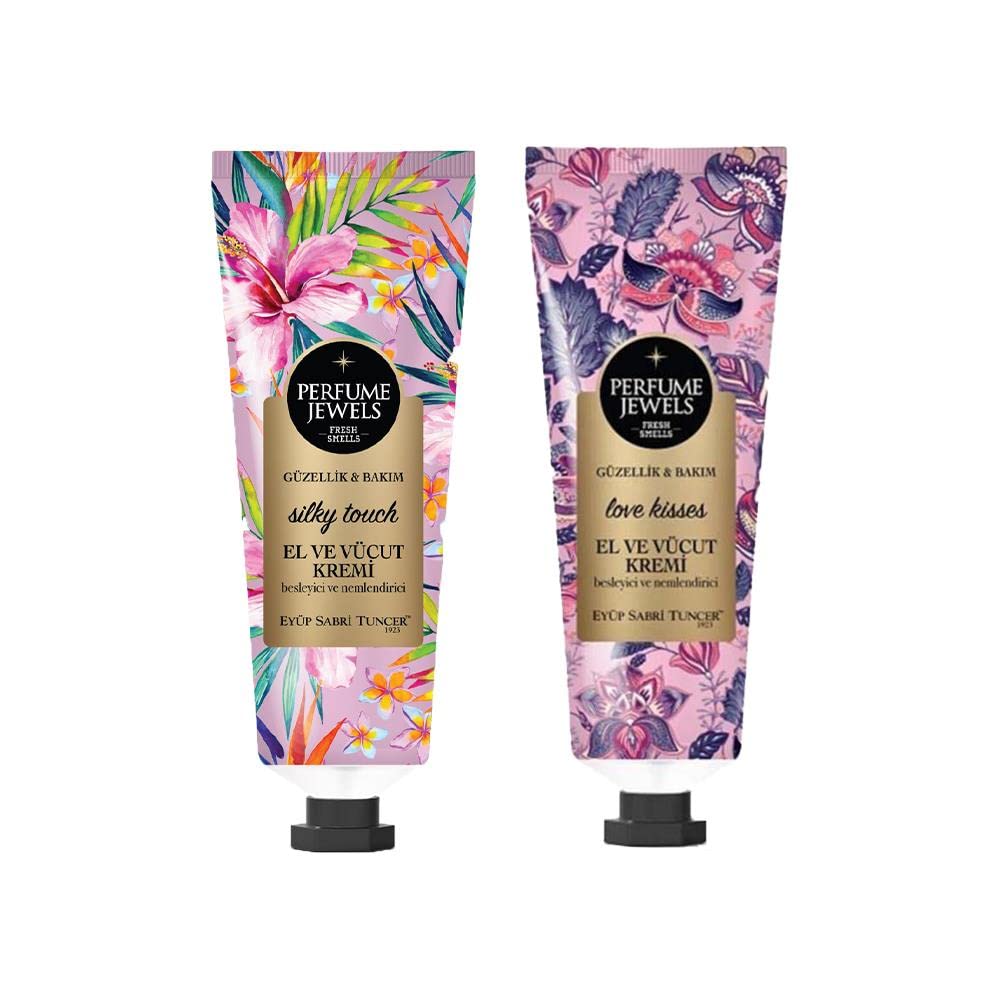 Eyüp Sabri Tuncer Pj El Ve Vücut Kremi Silky Touch ve Love Kisses Tüp 50 Ml