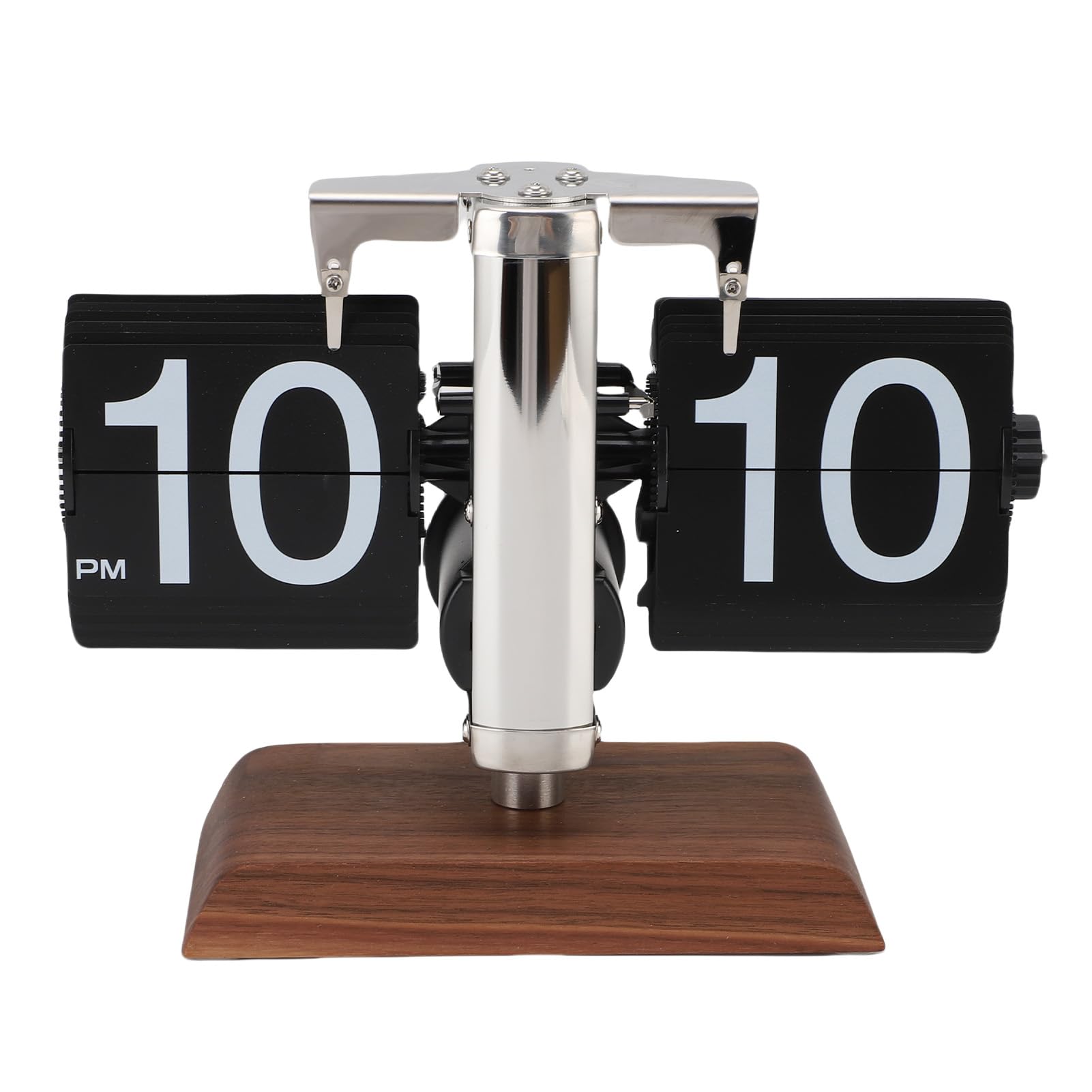Brrnoo Sveglia Analogica Retro con Numeri Grandi, Giratore Automatico delle