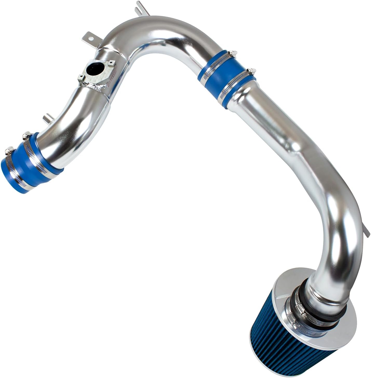 Rtunes Racing Cold Air Intake Kit + Filter Combo BLUE Compatible For 05-06 Toyota Corolla / 05-07 Matrix 1.8L