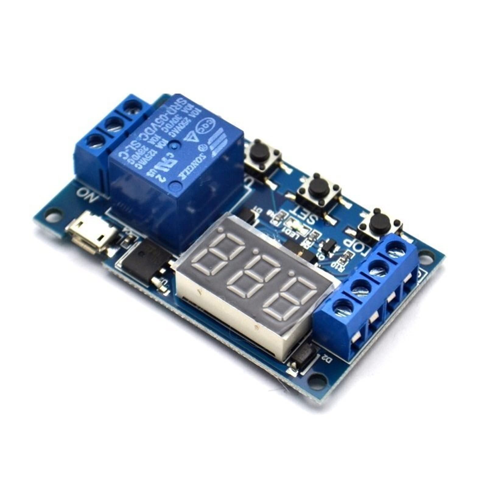 CSKWLLNBC 1 Channel Relay Module Delay Disconnection Triggers Delayed Cycle Timing Circuit Switch XY-J02 Quality Good