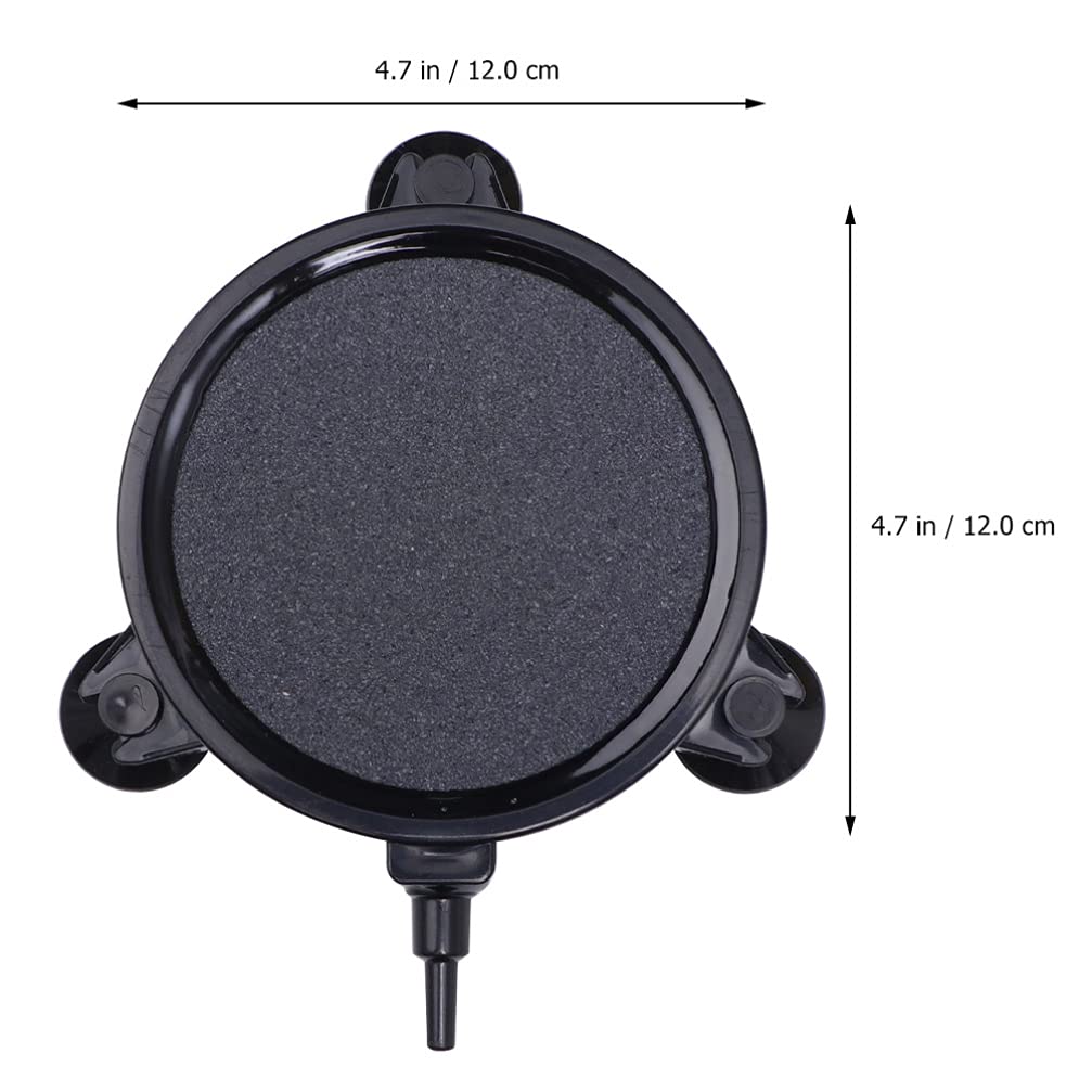 Balacoo 4 szt. krążek powietrzny z muszlą i przyssawką, kamień tlenowy, akwarium, Air Bubbler do akwarium, pompa powietrzna, akcesoria do hydrokultury, akwarium