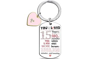 Sweet Sixteen Gifts for Girls Key Chains Set for Teen Girls Birthday Gifts