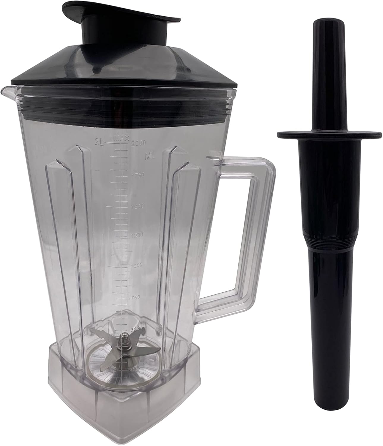 64oz blender cup with wet blade assembly or ice blade
