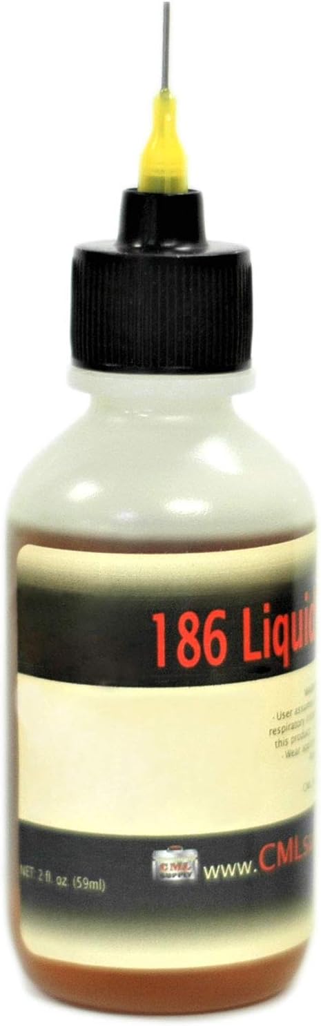 Kester 186 Rosin Soldering Flux 60ml Bottle, RMA No Clean Lead Free