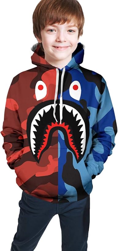 red moletom com capuz amazon