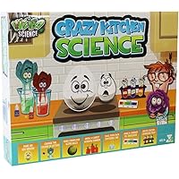 Grafix Weird Science Crazy Kitchen Chemistry Lab Set for Kids | STEM Science Kit with Goggles, Test Tubes, Beaker & Experiments | Fun Educational Gift for Boys & Girls Ages 8+