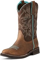 Vista 1 de Ariat Delilah - Botas occidentales de punta redonda - Botas de cuero a media pantorrilla para mujer