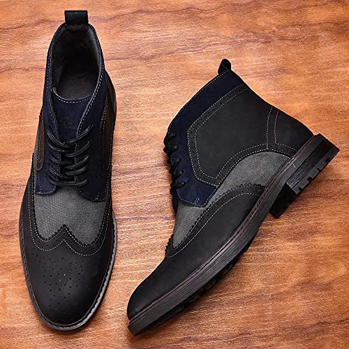 Image of Arkbird Chelsea Ankle Boots for Men Genuine Leather Oxford Casual and Formal Dress Boot