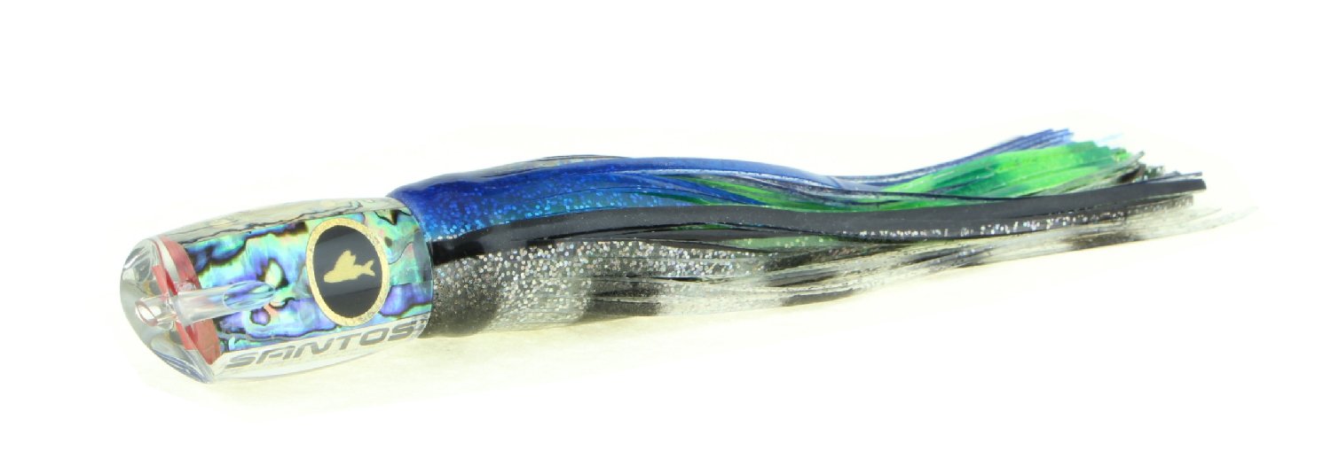 Santos Tournament Grade Tackle Baja Magna Offshore Big Game Trolling Lure, Dorado
