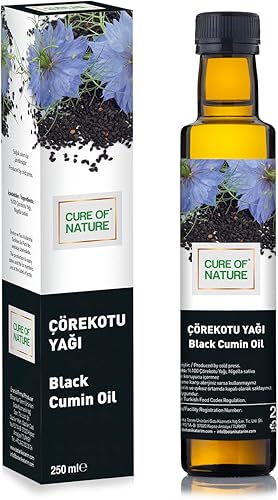 Aceite de comino negro, % 100 aceite de comino negro, Nigella Sativa, 8.5 fl oz