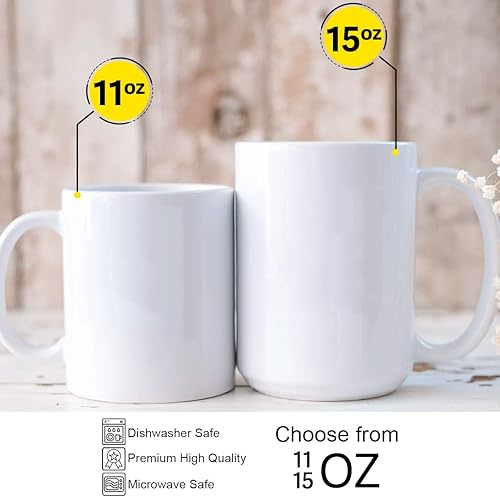 Miniatura 6 de Taza de cerámica única para regalo de cumpleaños número 100 y fabuloso, 100 años, idea de regalo, nombre personalizado, 11 onzas, 15 onzas