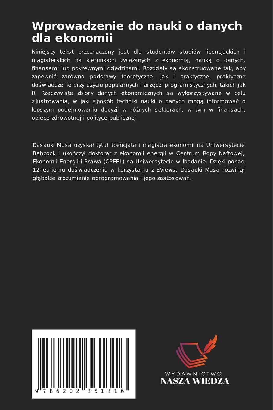 Wprowadzenie do nauki o danych dla ekonomii